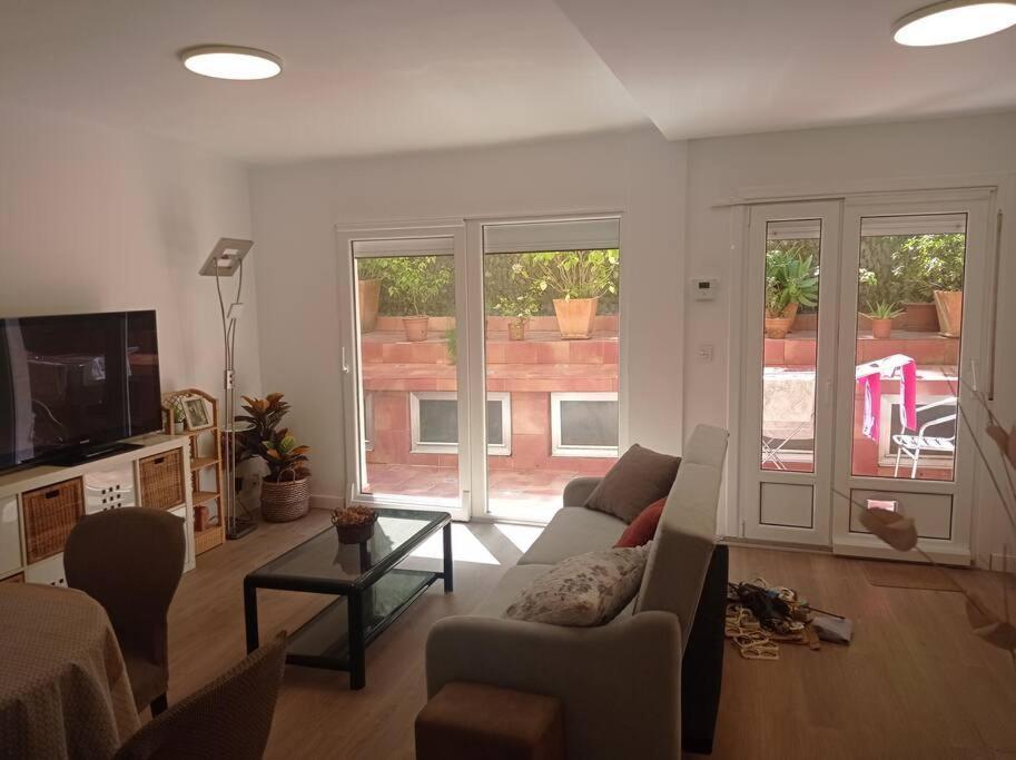 Апартаменты Piso Con Terraza Junto A La Playa Сан-Себастьян Экстерьер фото
